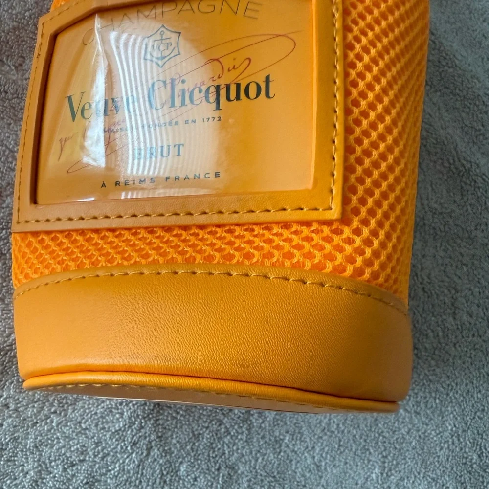Veuve Clicquot scuffs shown keep